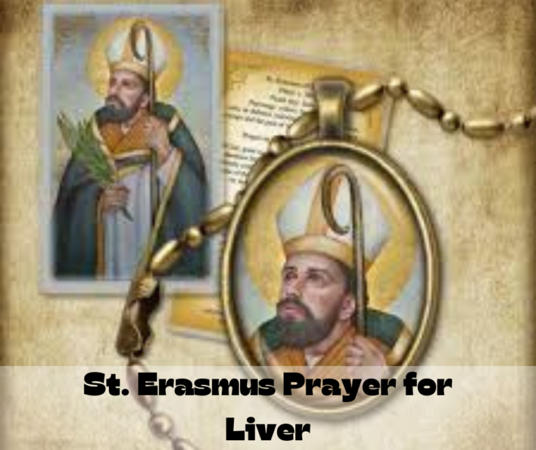 Powerful St Erasmus Prayers For Liver