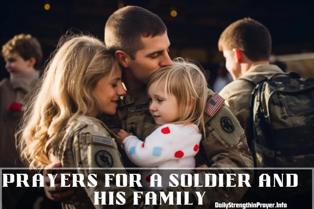 Prayers for a Soldier and His Family 