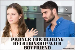 Prayer for Healing Relationship with Boyfriend