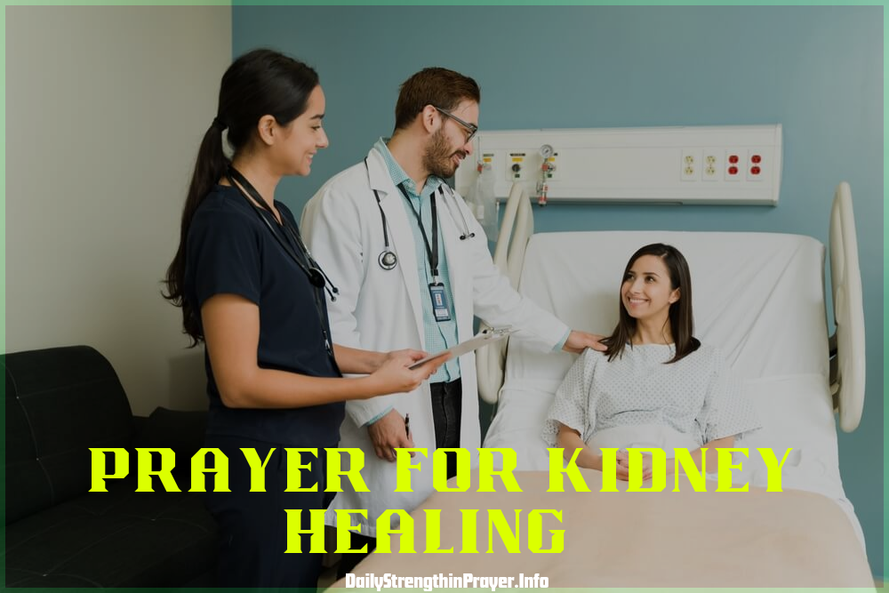 Prayer for Kidney Healing
