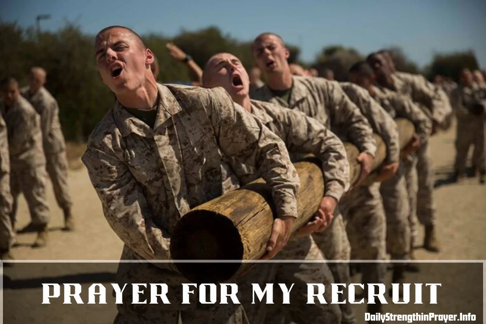 Prayer for My Recruit