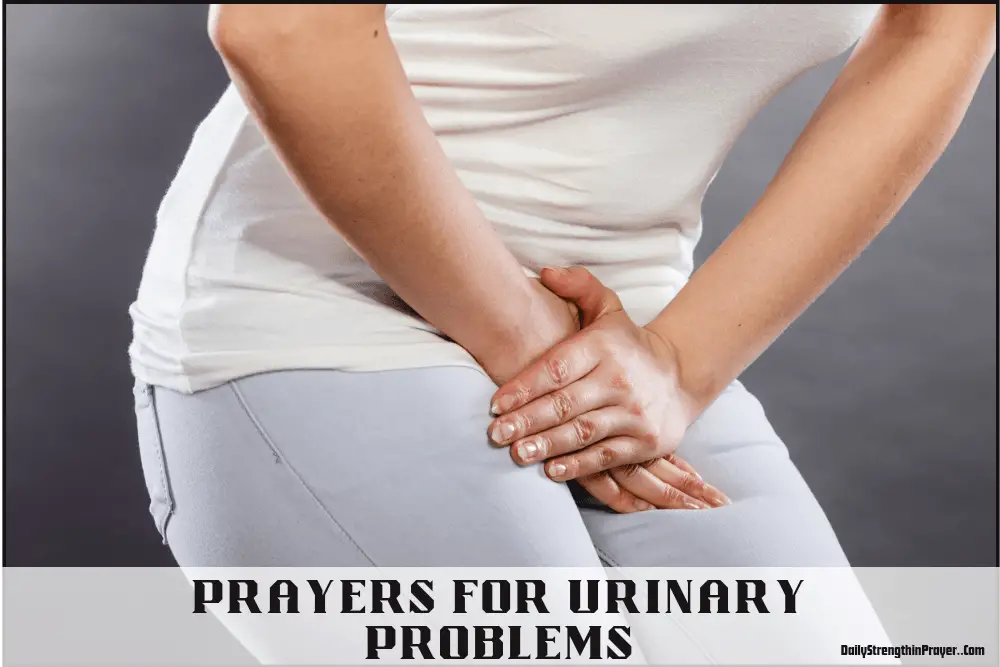 Prayer for Urinary Problems