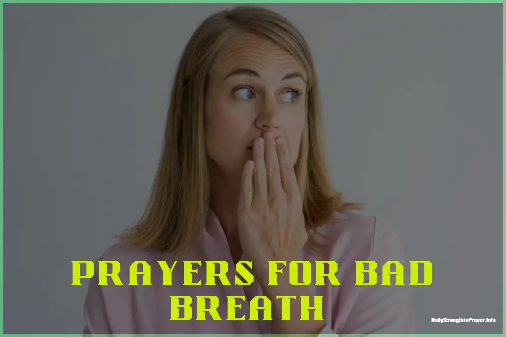 Prayer for bad breath