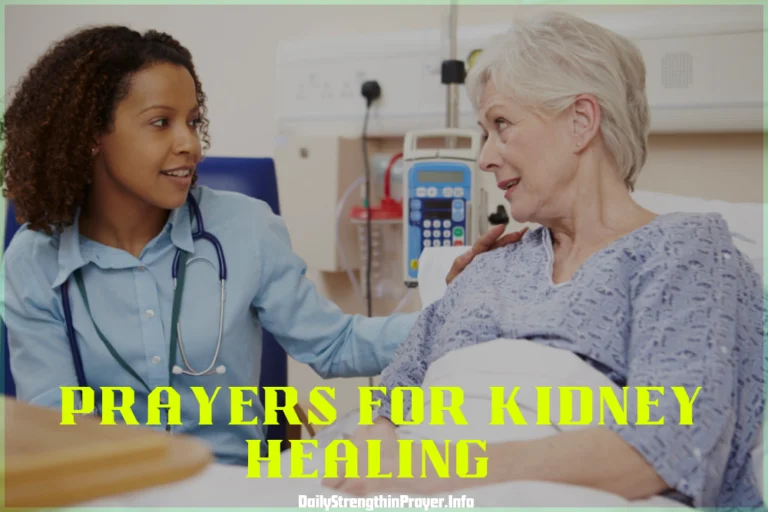 11+ Powerful Prayers for Kidney Healing with Scriptures
