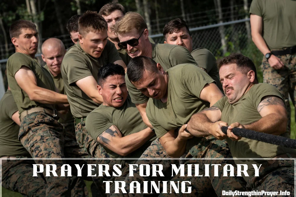 Prayers for Military Training