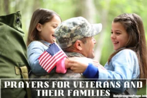Prayers for Veterans and Their Families