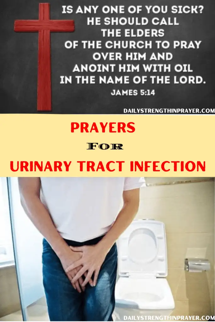 Prayers for urinary tract infection
