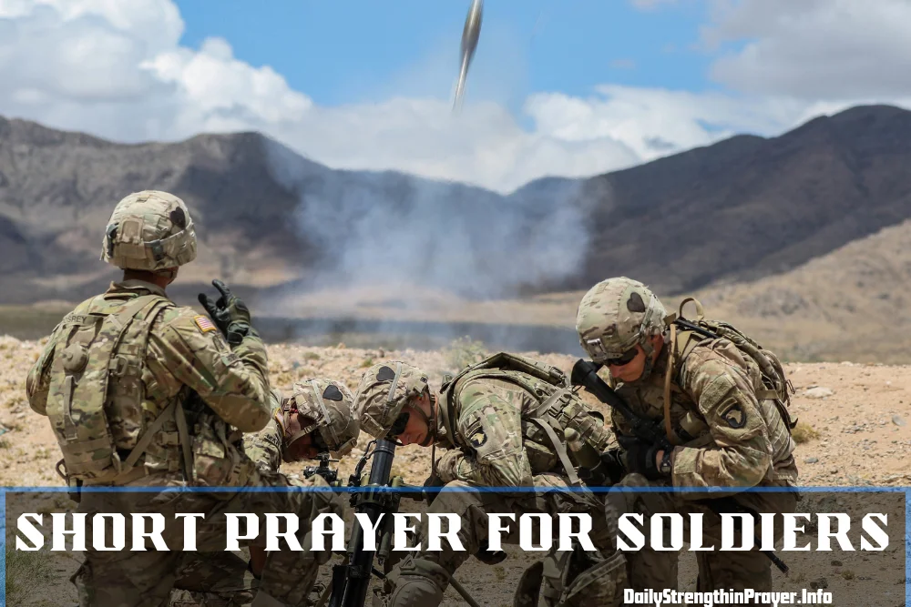 Short Prayer for Soldiers