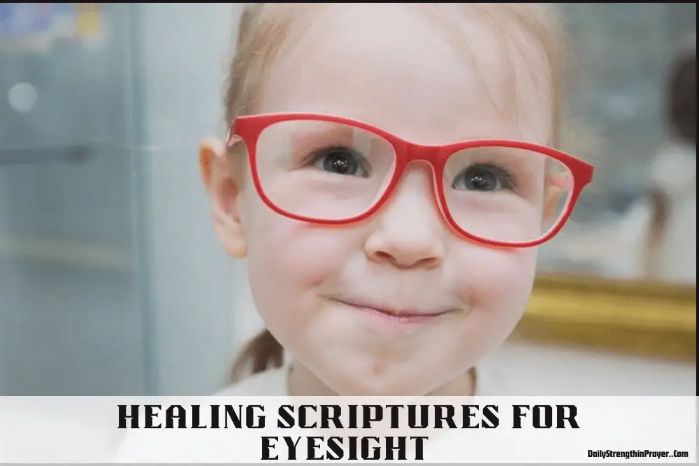 Bible Verses for Healing Eyes