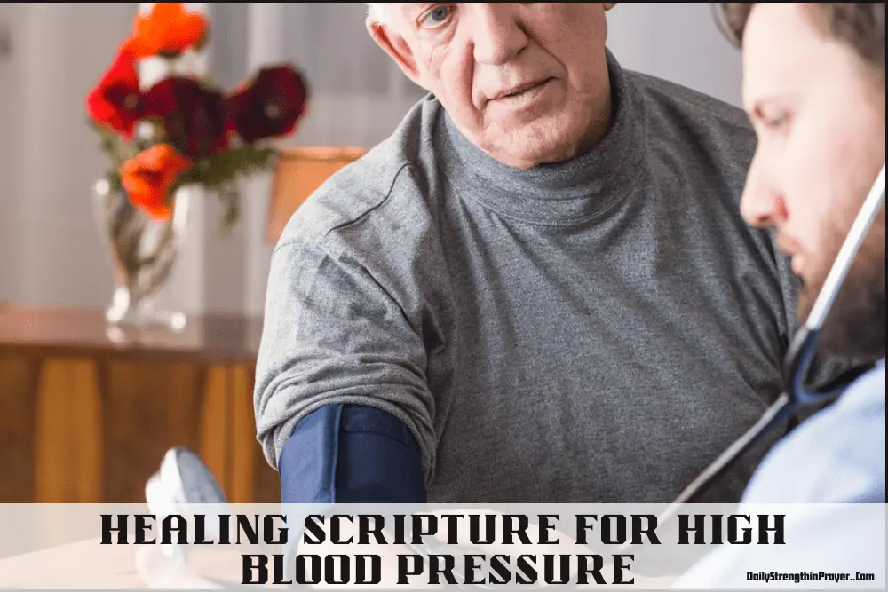 Bible Verses for High Blood Pressure