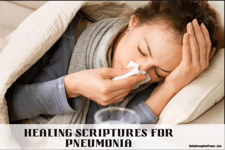 20 Healing Scriptures Pneumonia to Pray Daily (KJV)