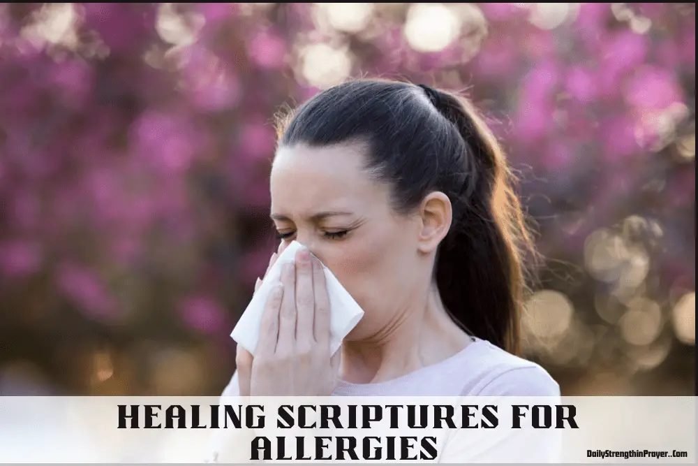Healing Scripture for Allergies