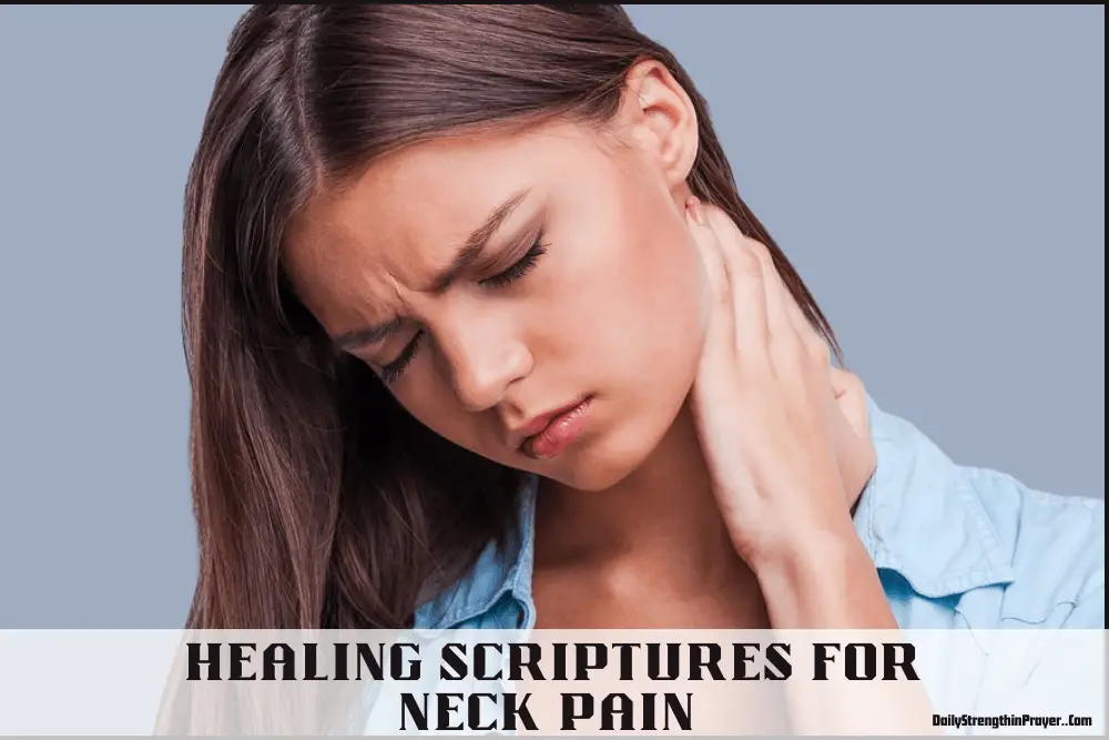 Healing Scripture for Neck Pain