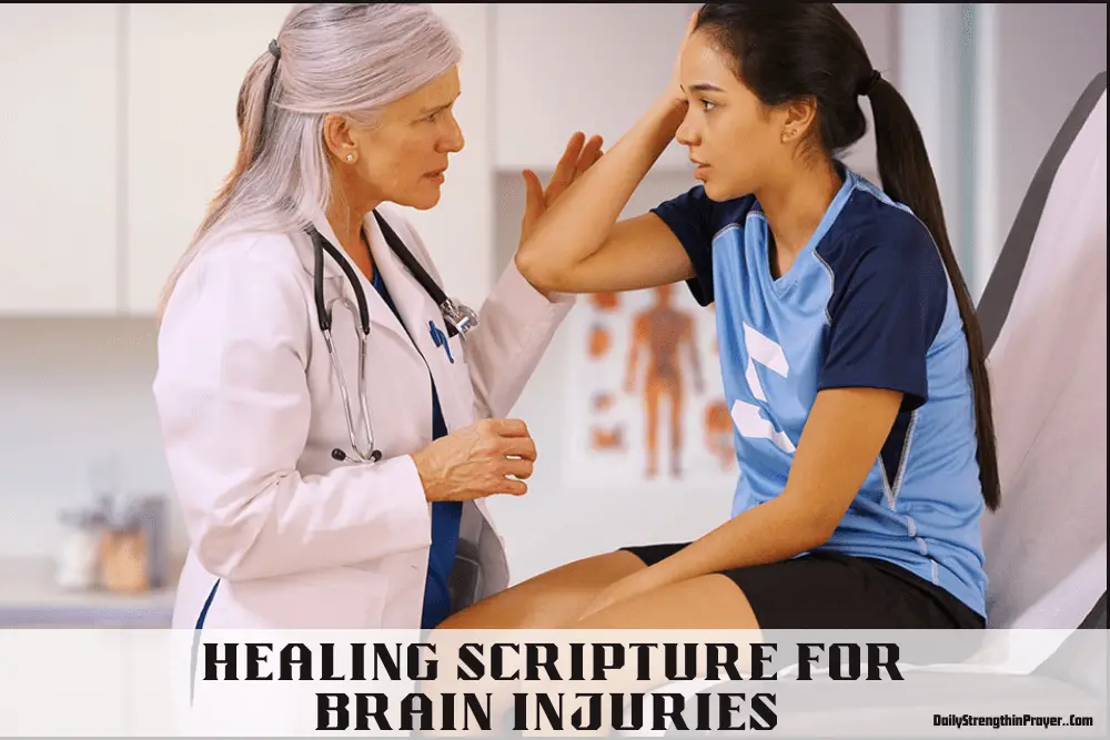 Healing Scripture for brain injury