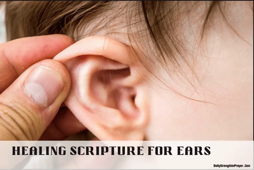 Healing Scriptures for Ears