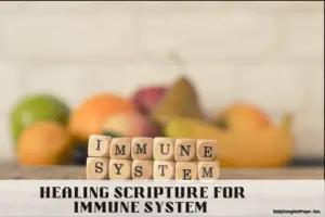 20 Healing Scriptures for Immune System Health (KJV)