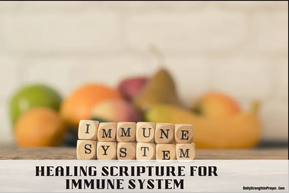 Healing Scriptures for Immune System
