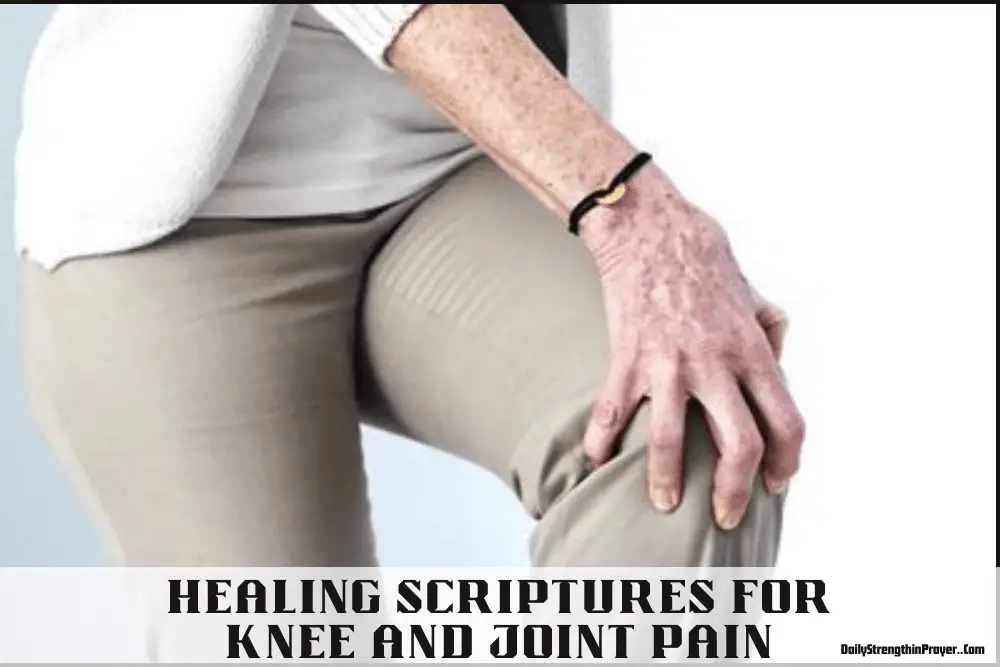 Healing Scriptures for Joint