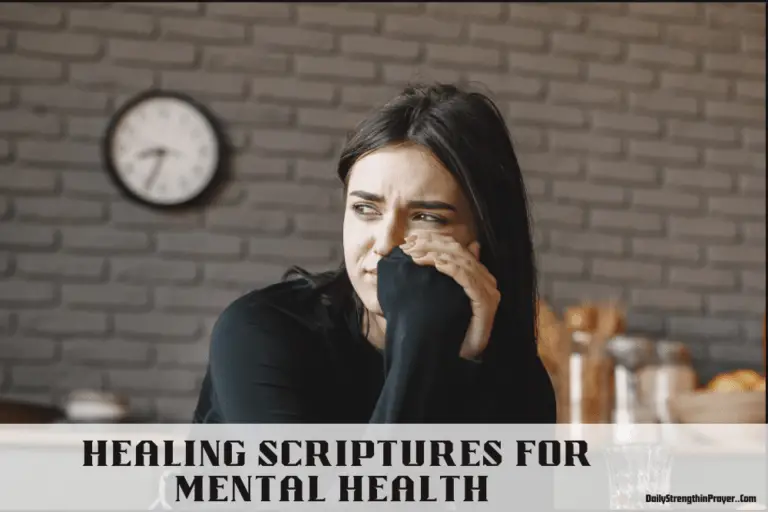 20 Hopeful Healing Scriptures for Mental Health (KJV)