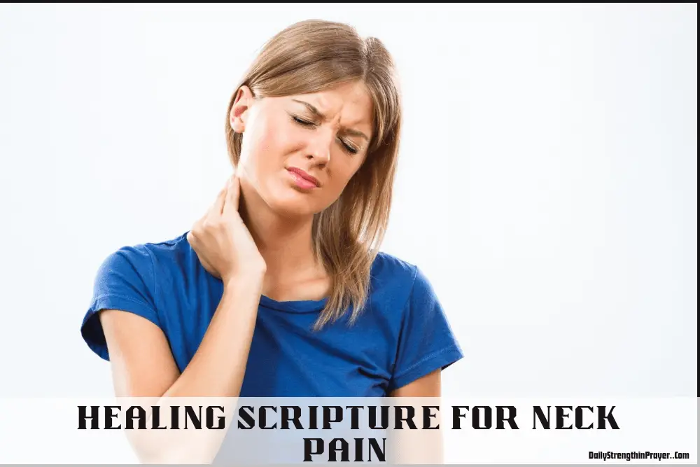 Healing Scriptures for Neck Pain