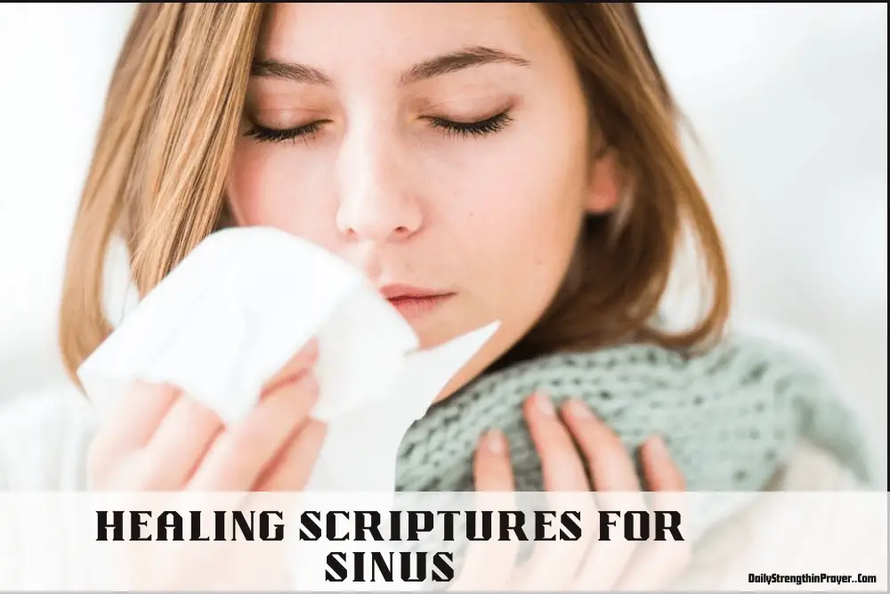 Healing Scriptures for sinus