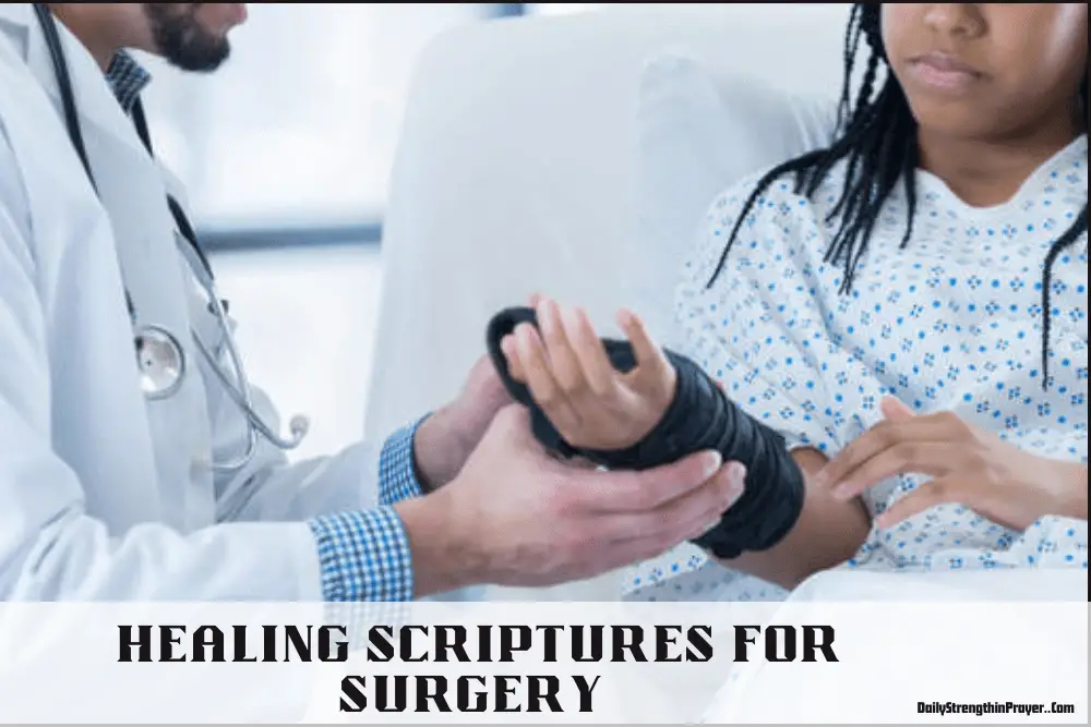 Healing Scriptures for surgery