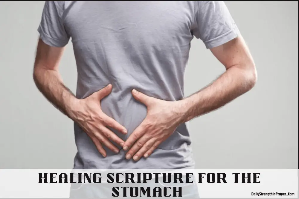 Healing Scriptures for the stomach