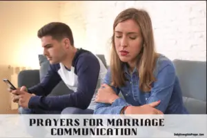 Prayers for marriage communication