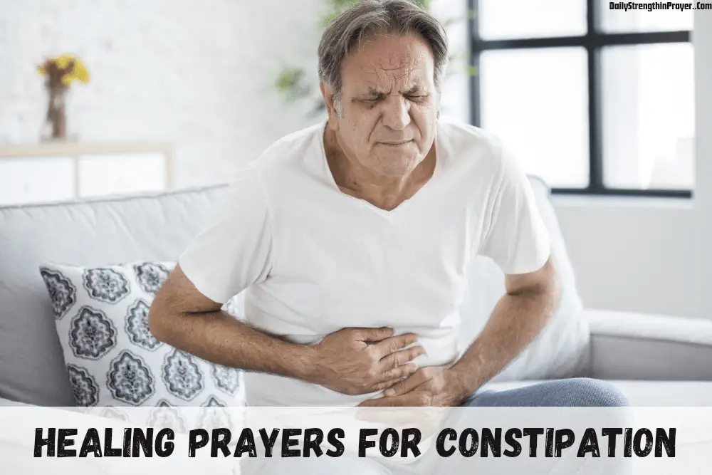 Healing Prayer for Constipation