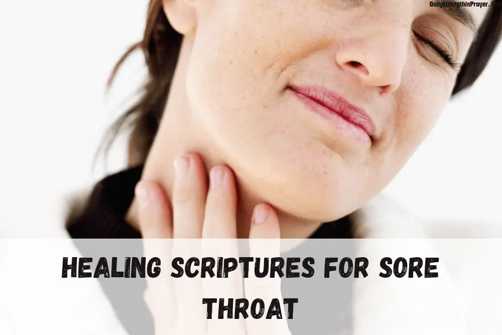Healing Scriptures for Sore Throat