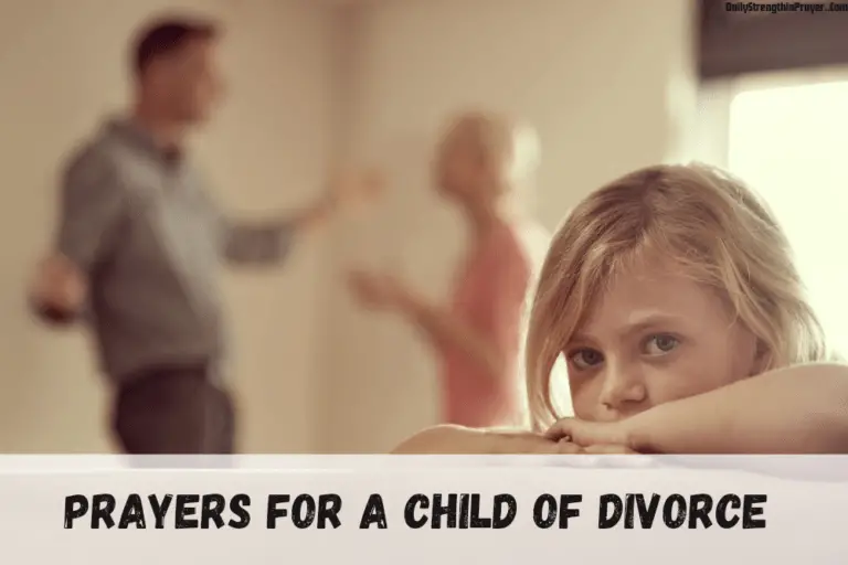 Prayers for a Child of Divorce