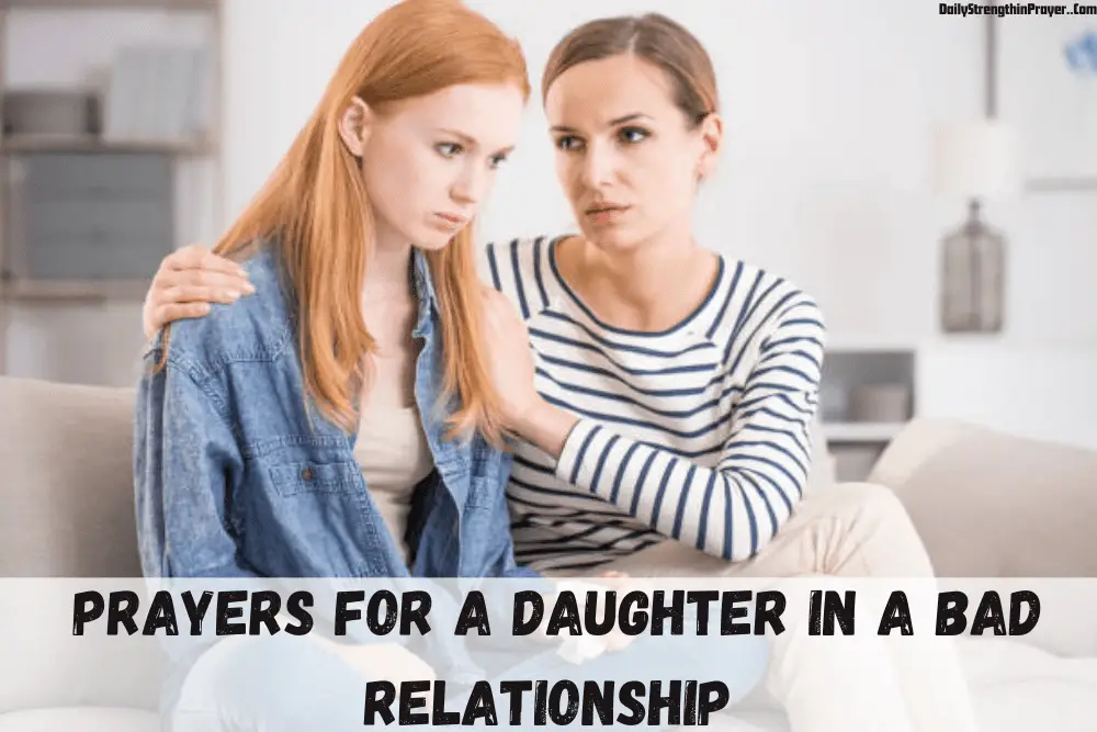 Prayers for a Daughter in a Bad Relationship