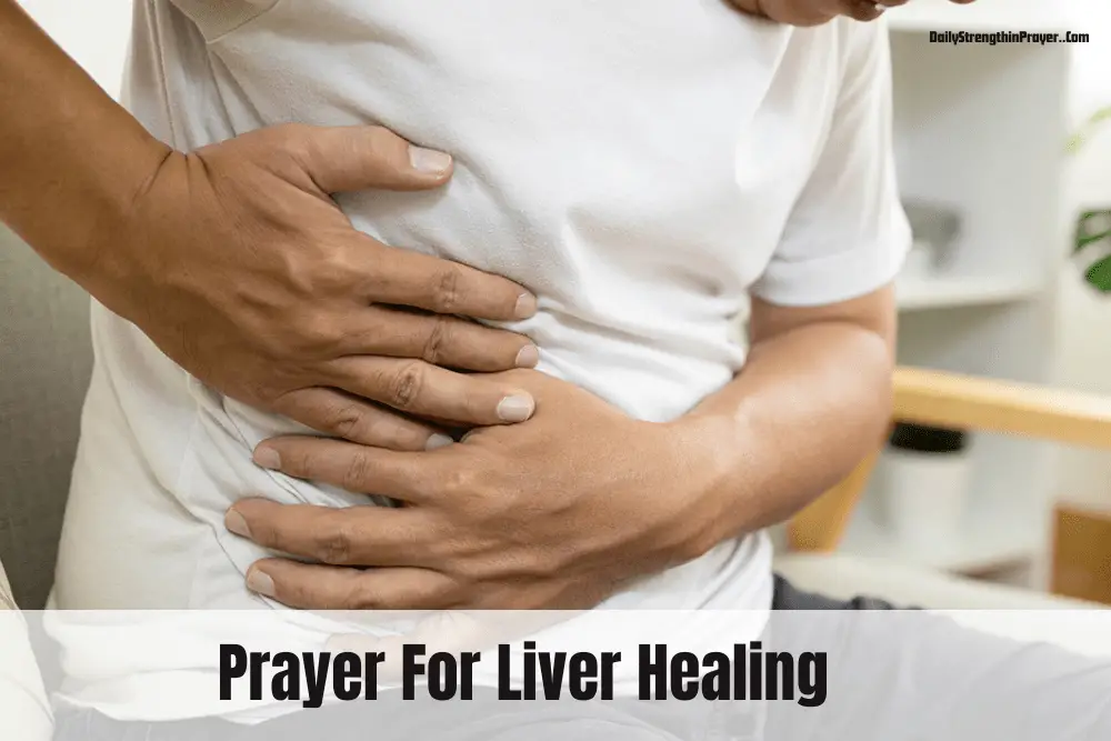 prayer for liver healing