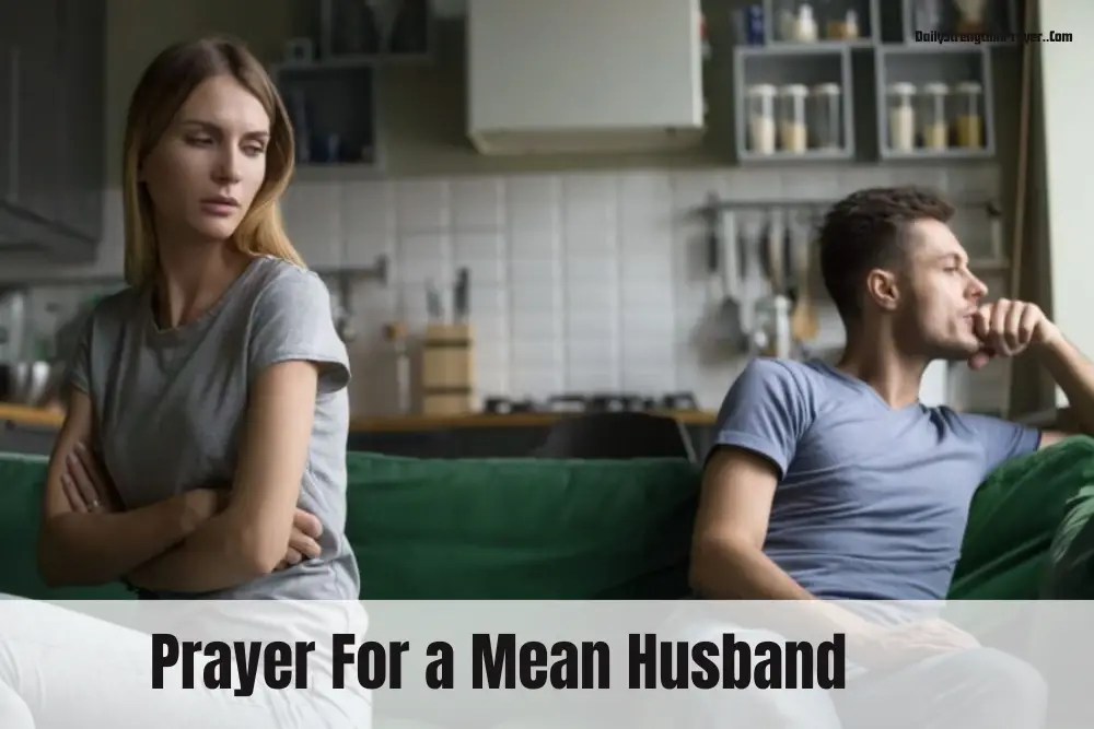Prayer for mean husband