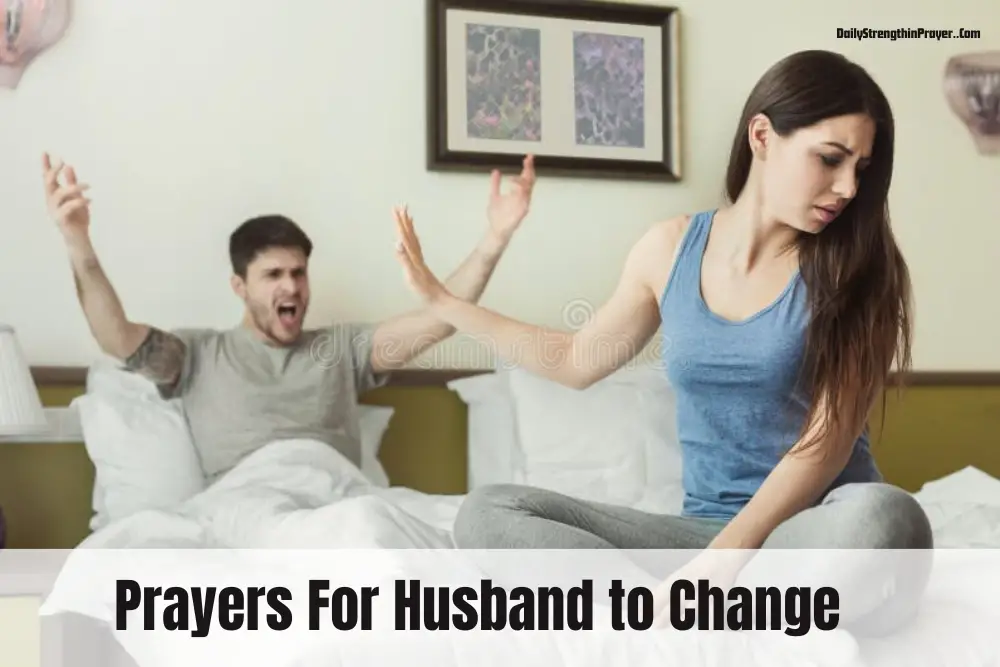 Prayers for Husband to Change