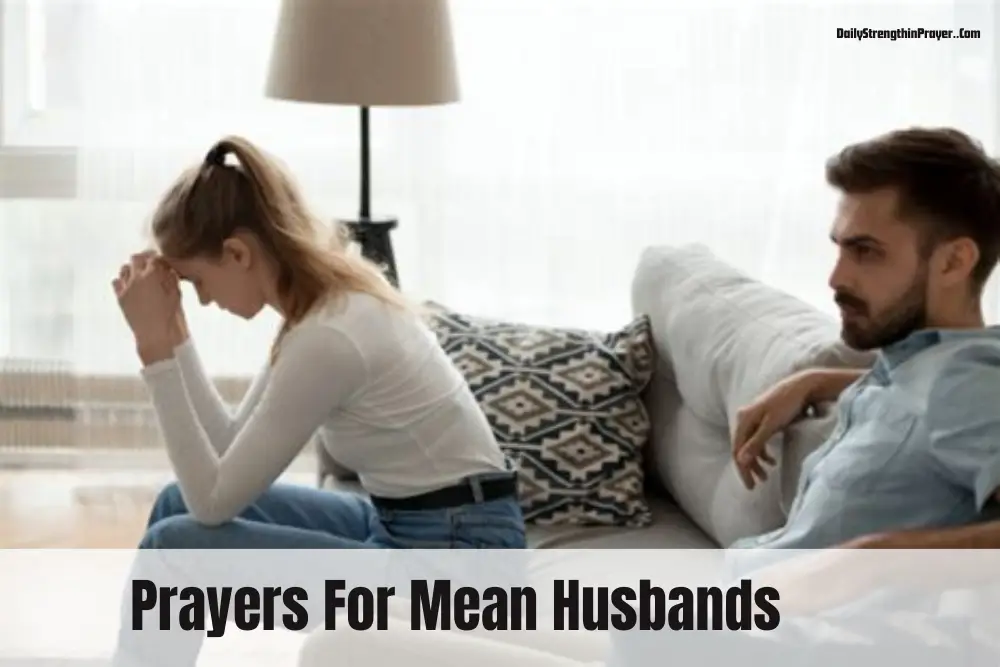 Prayers for Mean Husband