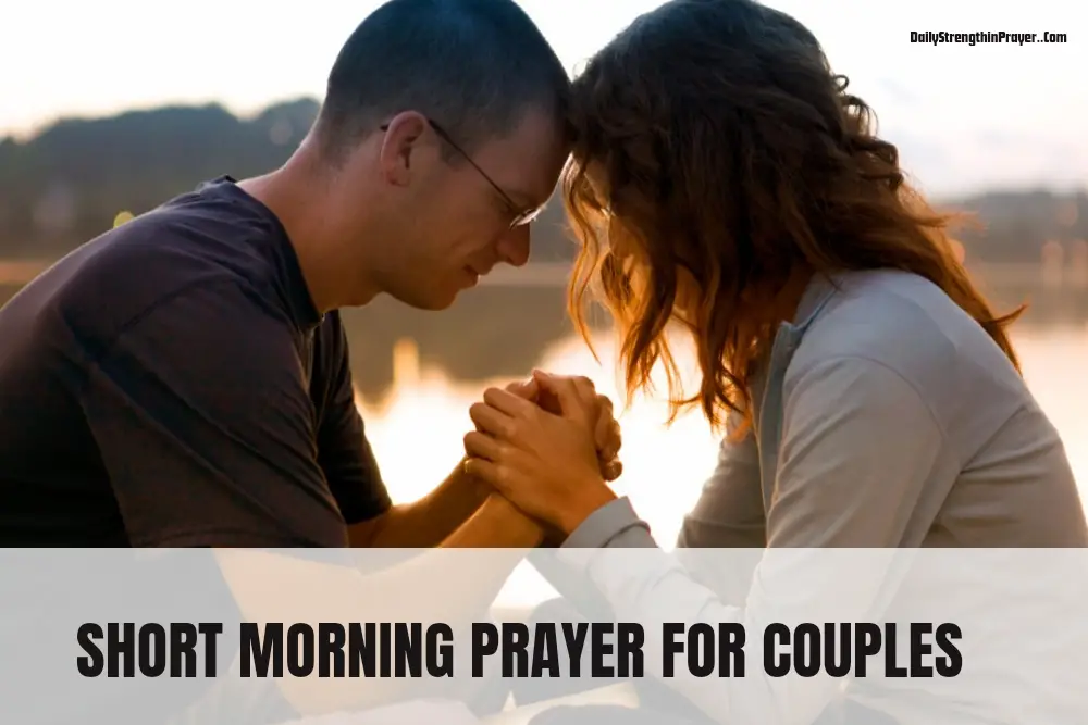 Short Morning Prayer For Couples