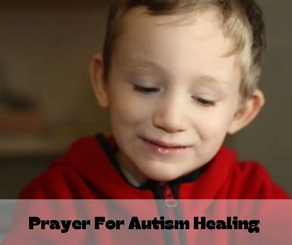 Prayer For Autism healing