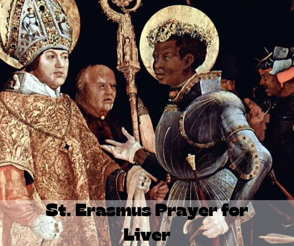 St. Erasmus Prayer for Liver