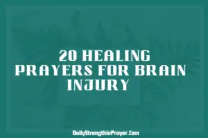 Healing Prayer for brain injury