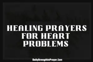 Healing Prayers for Heart Problems