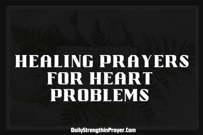 Healing Prayers for Heart Problems