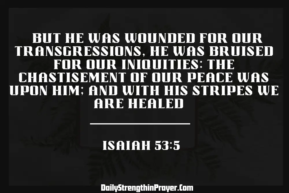 Isaiah 53 5