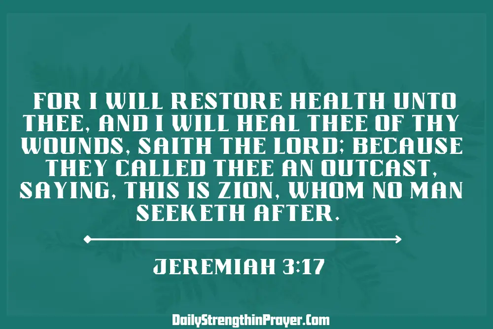 Jeremiah 30:17