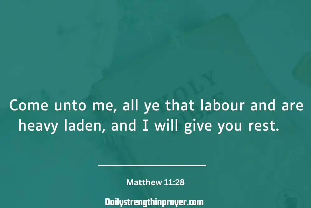 Matthew 11 28