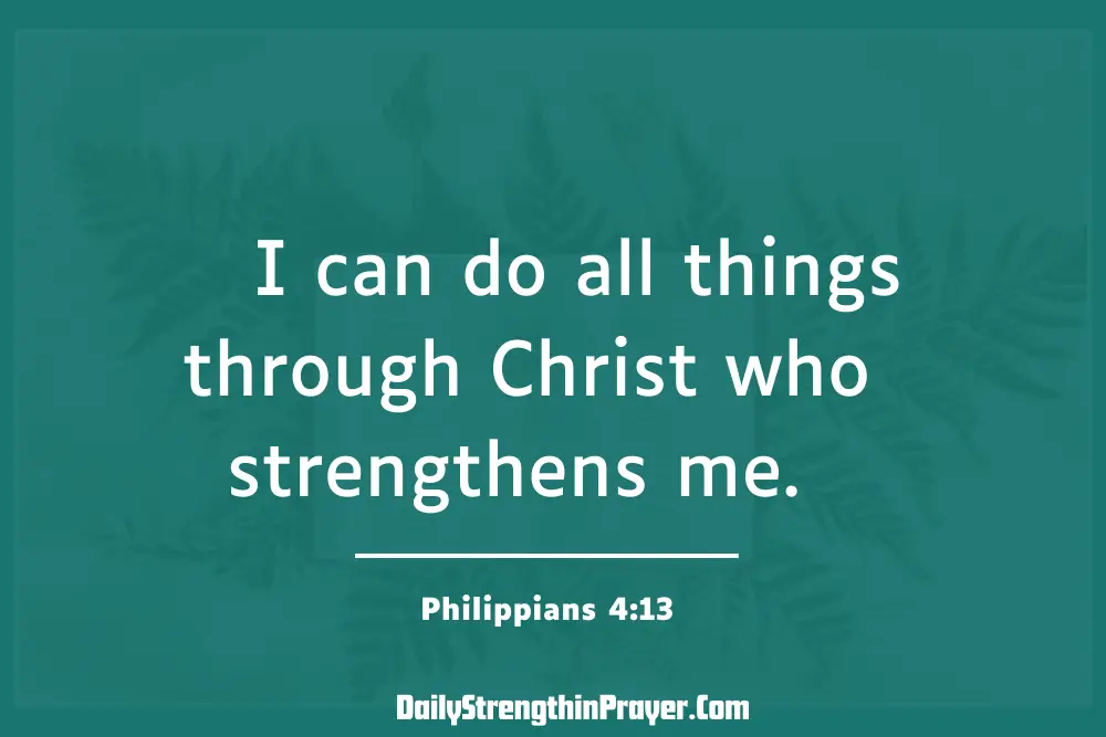 Philippians 4 13