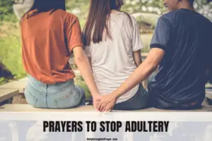 Prayers to Stop Adultery