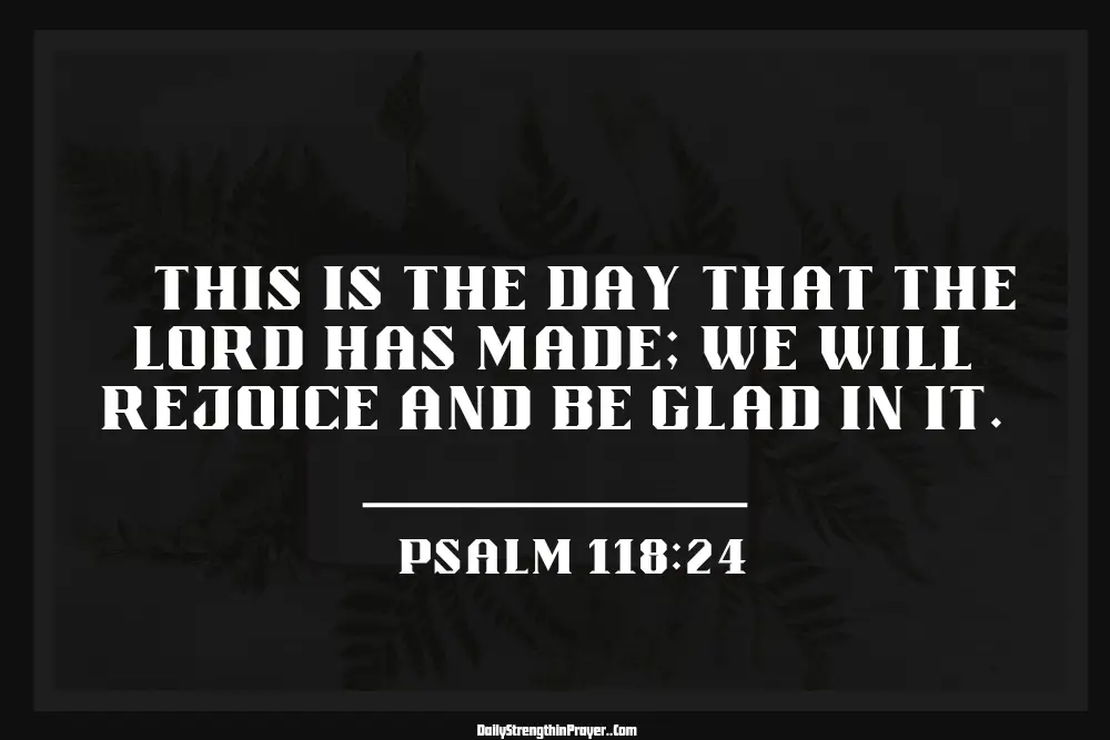 Psalm 118 24