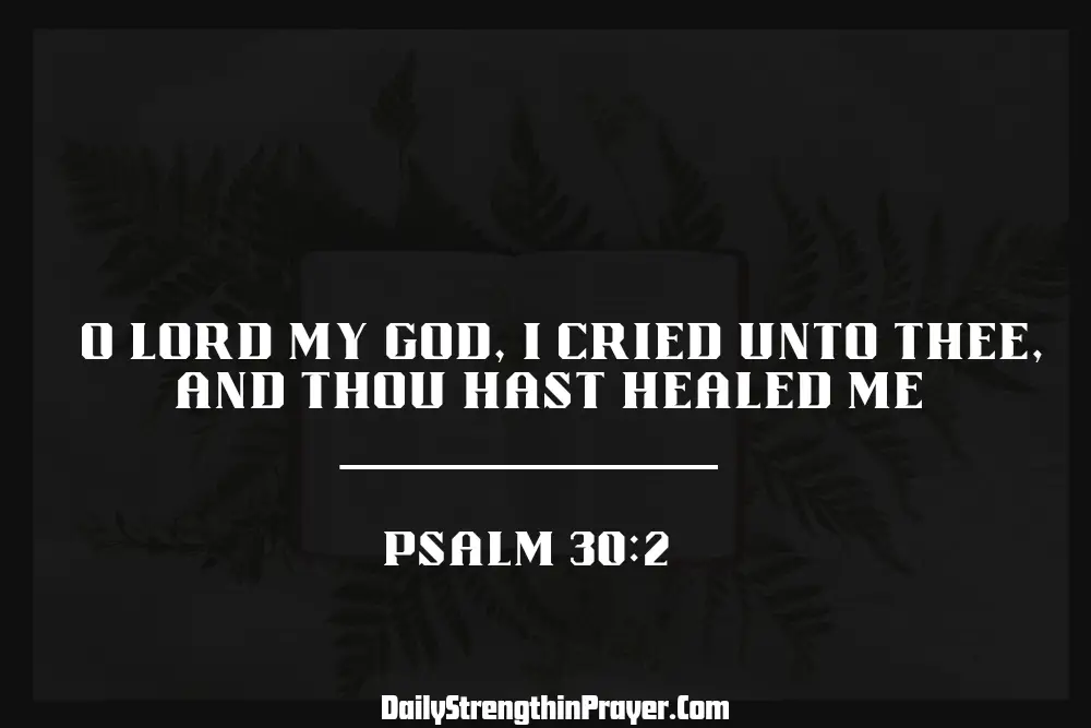 Psalm 30 2