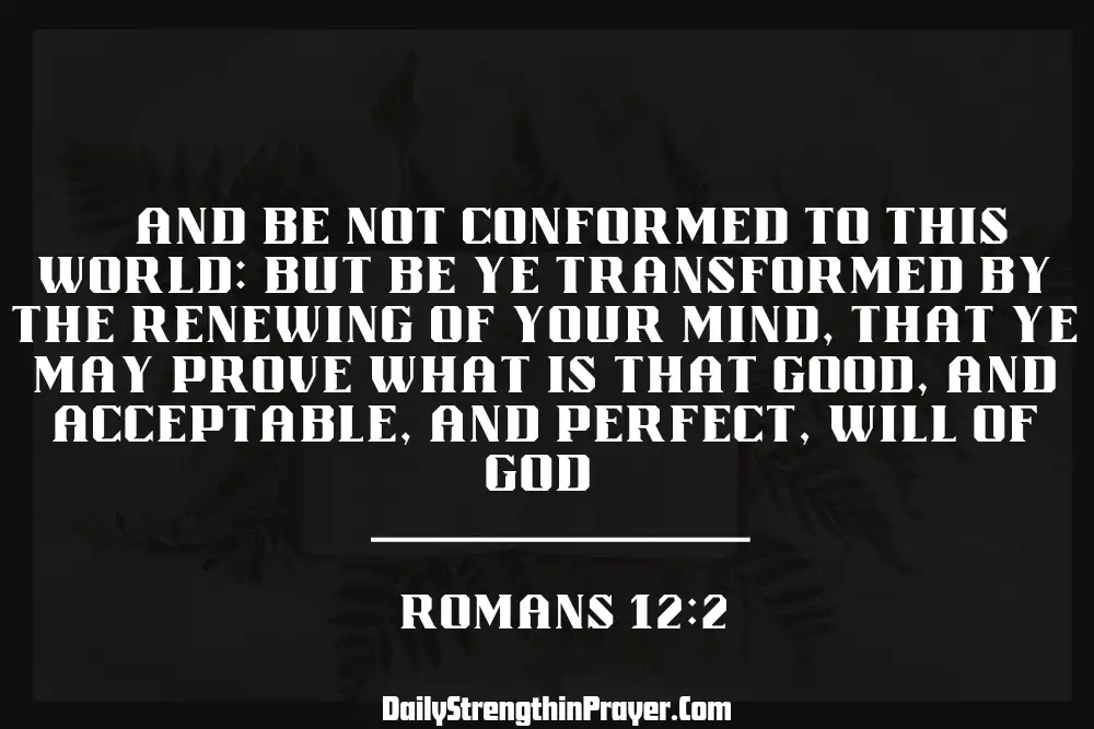 Romans 12 2